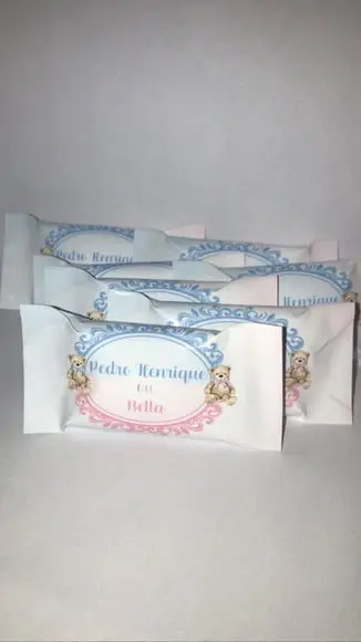 Balinha Personalizada Chá Revelação
