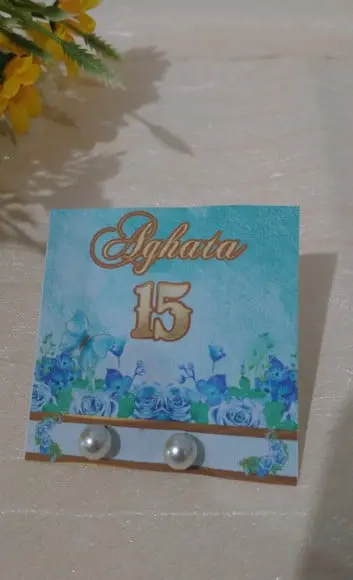 Brinco personalizado para 15 anos