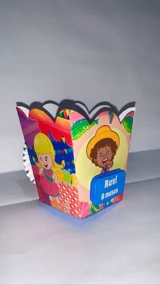 Cachepo Pipoca Bita Junina