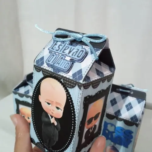 Caixa Milk Poderoso Chefinho
