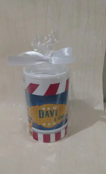 Cofrinho Personalizado Circo Menino