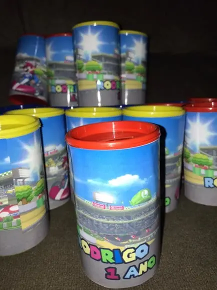 Cofrinho Personalizado Mario Kros