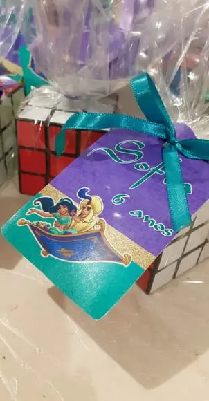Cubo Mágico Personalizado Aladim