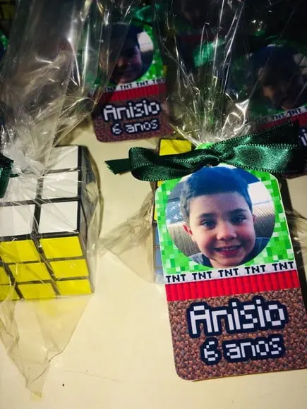 Cubo Mágico Personalizado Minecraft