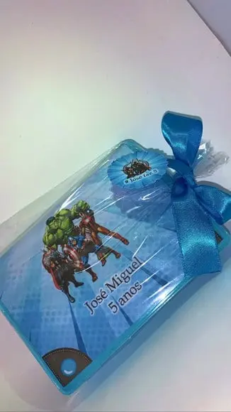 Estojo de Pintura 18 Peças Vingadores