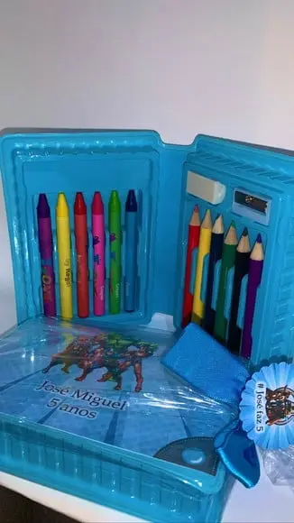 Estojo de Pintura 18 Peças Vingadores