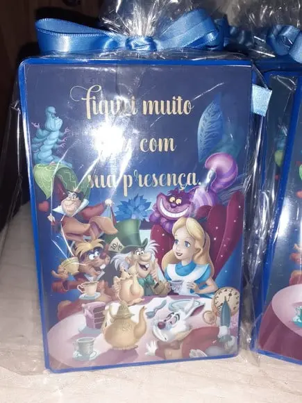Estojo de Pintura Aquarela Alice no País das Maravilhas