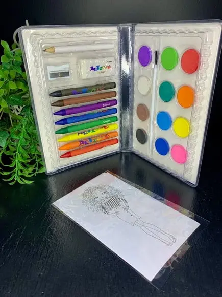 Estojo de Pintura Aquarela Frozen