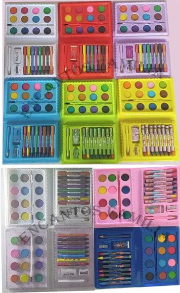 Estojo de Pintura Aquarela Fazendinha