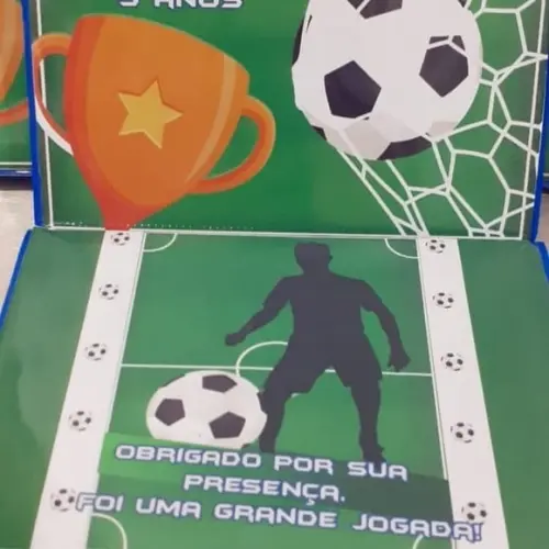 Estojo de Pintura Aquarela Futebol