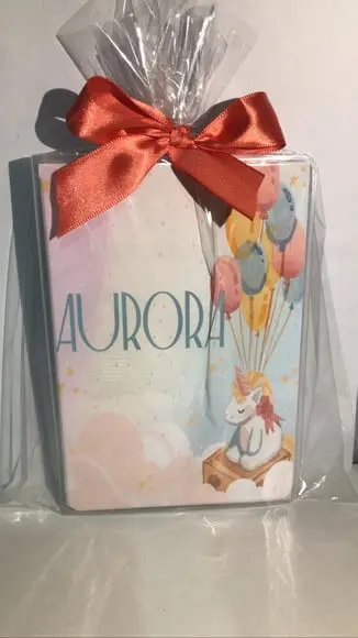 Estojo de Pintura Aquarela Unicornio