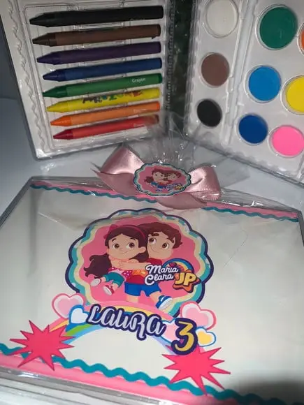 Estojo de Pintura Personalizado Maria Clara e Jp