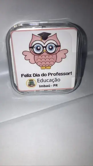 Fone de Ouvido Personalizado Dia dos Professores