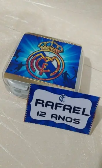 Fone de Ouvido Personalizado Real Madrid
