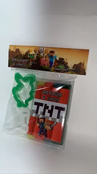Kit Massinha e Molde Minecraft