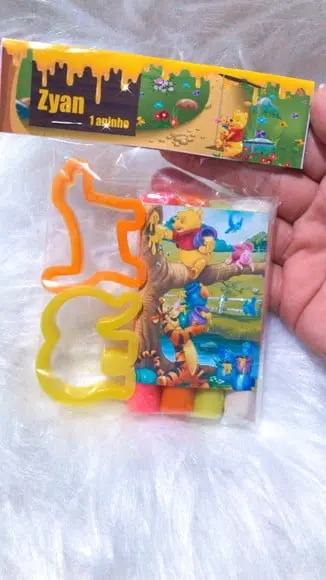 Kit Massinha e Molde Ursinho Pooh