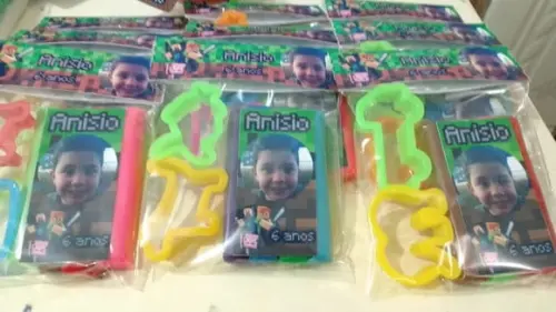 Kit Massinha e Molde Minecraft