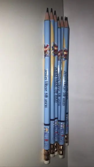 Lápis com Borracha Personalizado One Piece