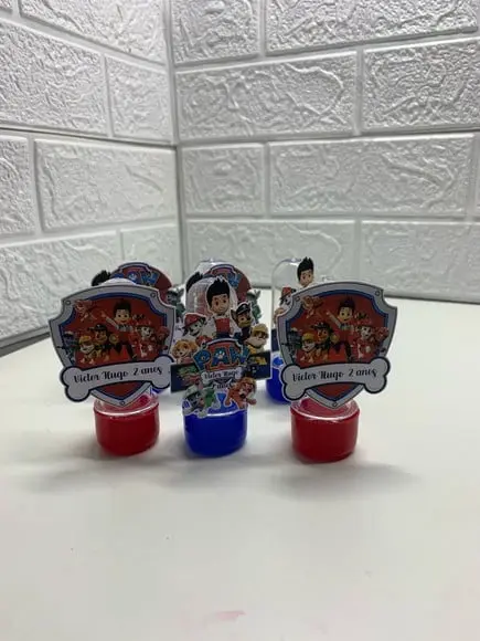 Mini Tubete Personalizado Patrulha Canina