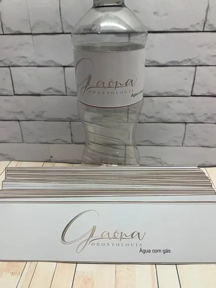 Rotulo Adesivo para Água Personalizado Empresa
