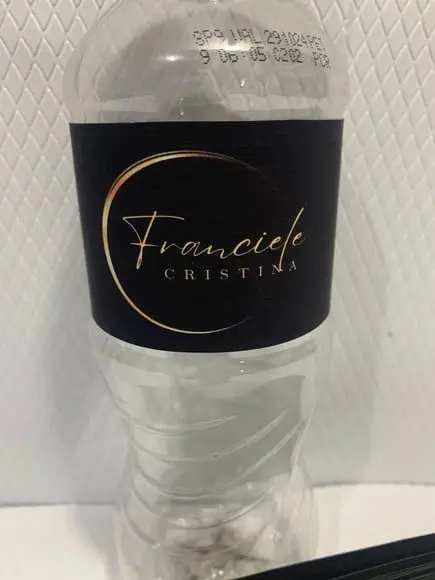 Rotulo Adesivo para Água Personalizado Empresa