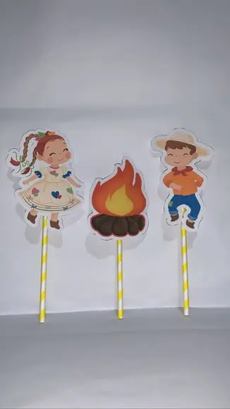 Topo de Bolo Festa Junina