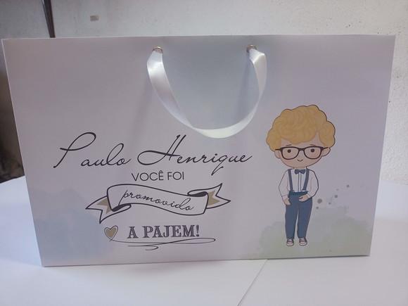 Sacola G Pajem/daminha