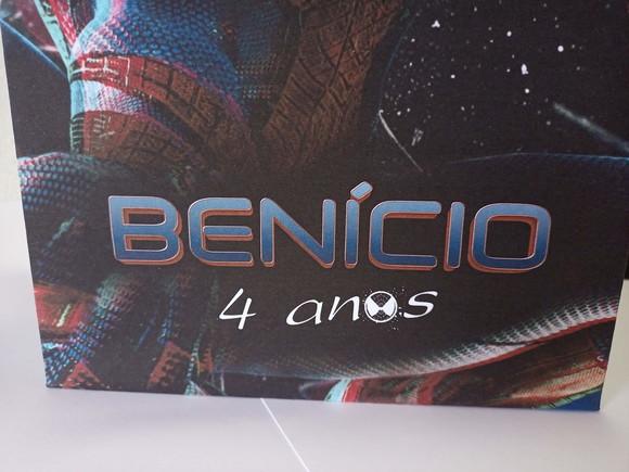 Sacola Homem Aranha