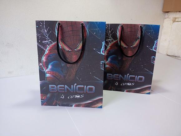 Sacola Homem Aranha