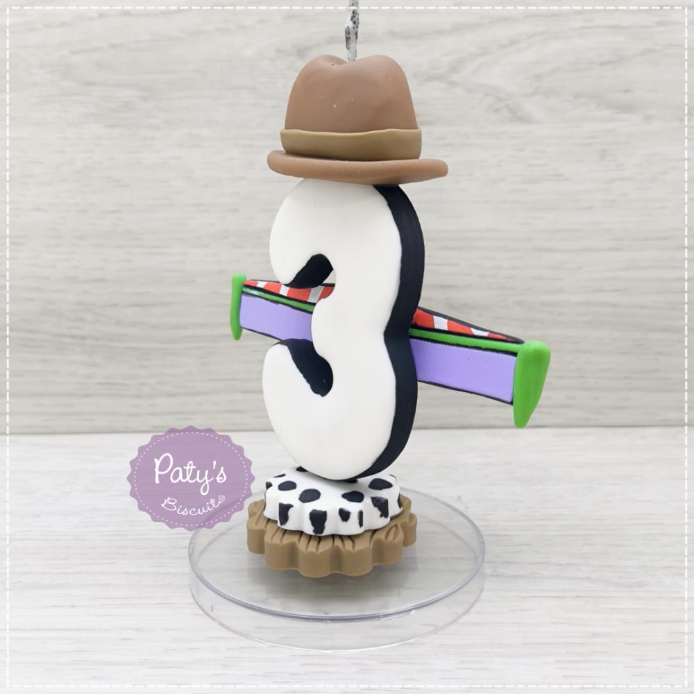 Vela decorada Toy Story Estilizada