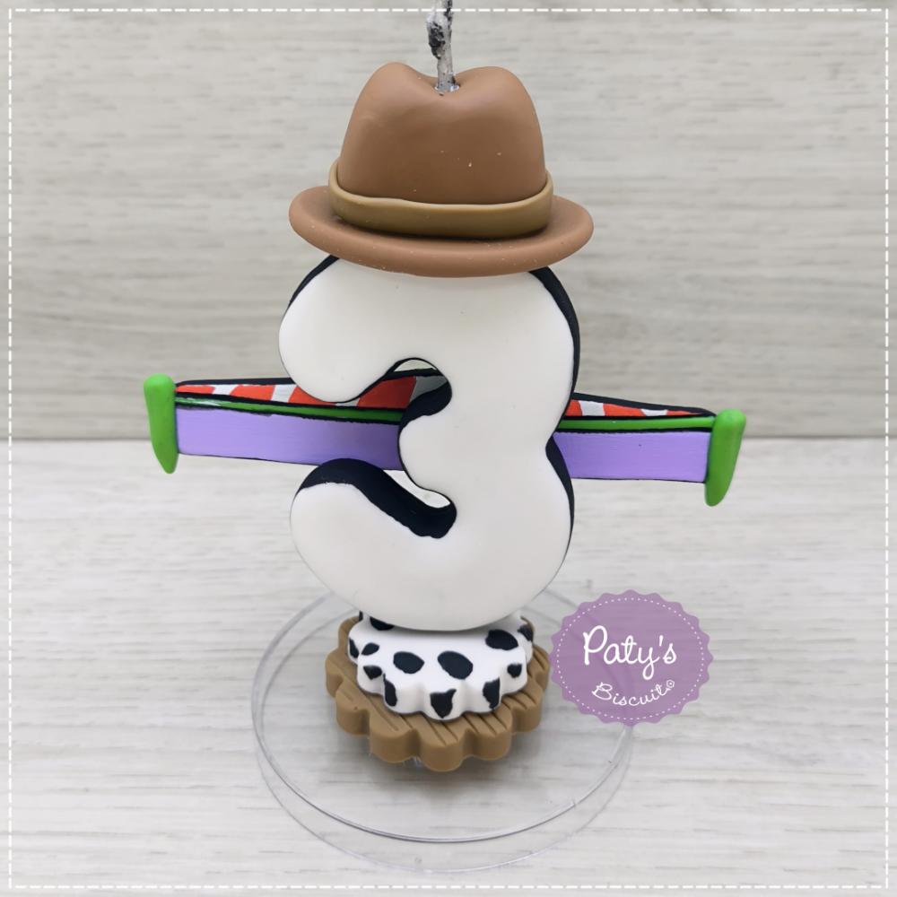 Vela decorada Toy Story Estilizada