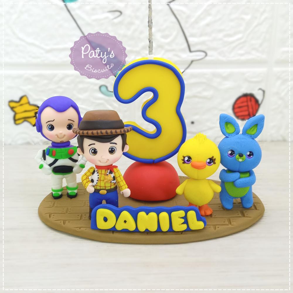 Topinho com Vela Toy Story 4 personagens