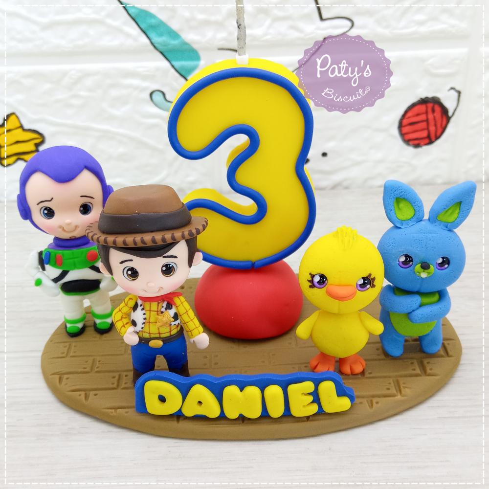Topinho com Vela Toy Story 4 personagens
