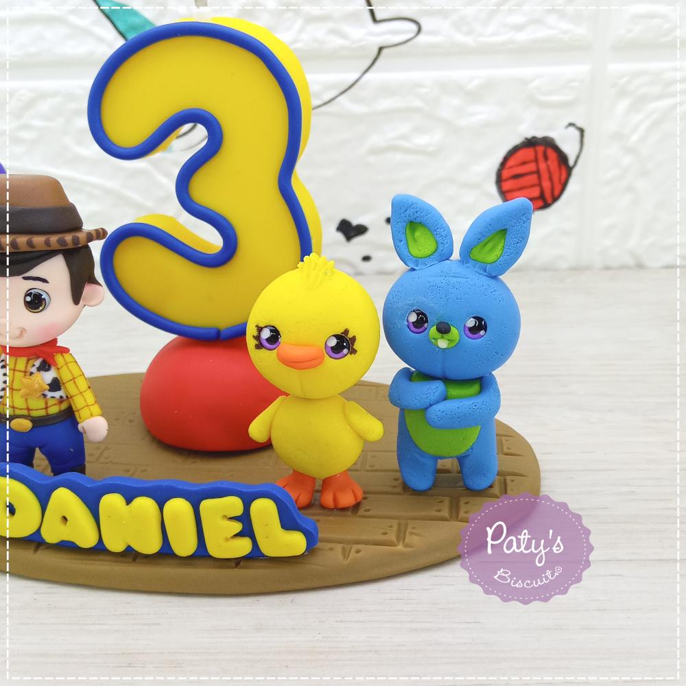 Topinho com Vela Toy Story 4 personagens