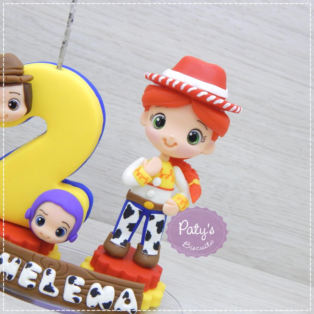 Topinho com Vela Jessie - Toy Story