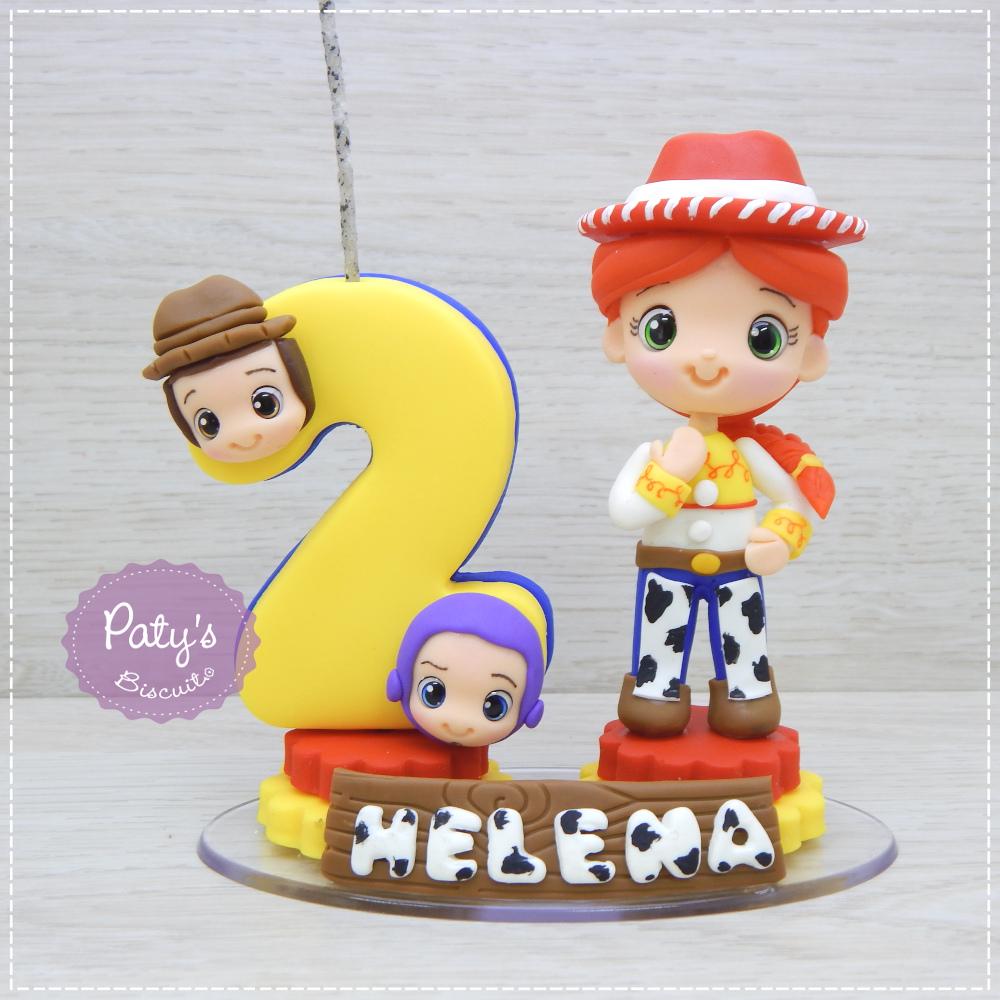 Topinho com Vela Jessie - Toy Story