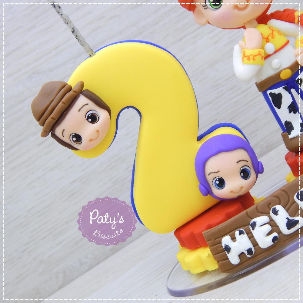 Topinho com Vela Jessie - Toy Story