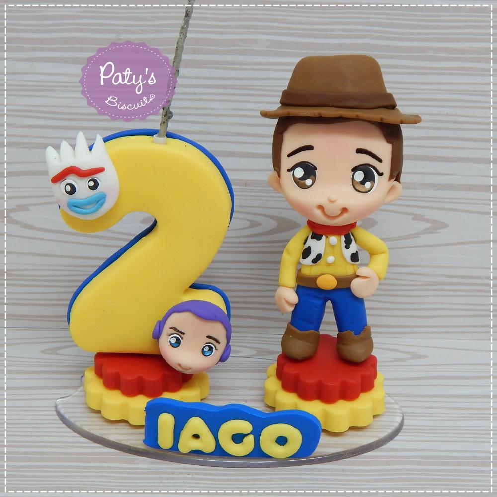Topinho com Vela Woody - Toy Story