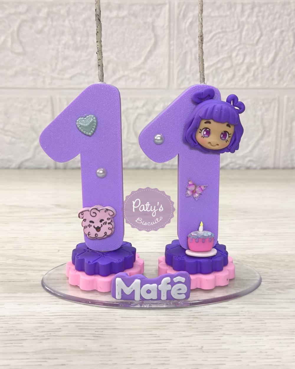 Vela decorada O Diário de uma Princesa Desastrada