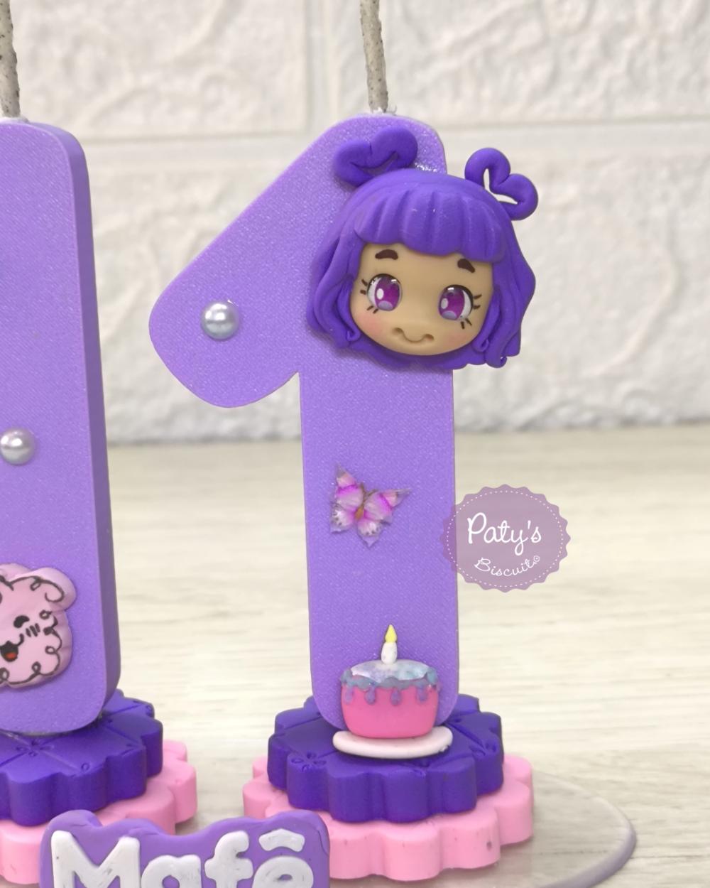Vela decorada O Diário de uma Princesa Desastrada