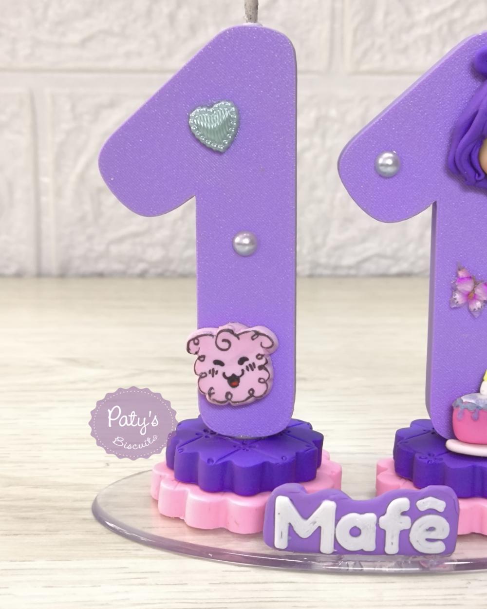 Vela decorada O Diário de uma Princesa Desastrada