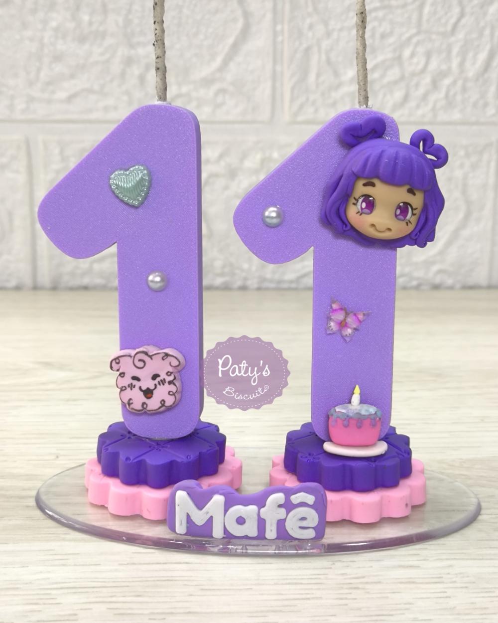 Vela decorada O Diário de uma Princesa Desastrada