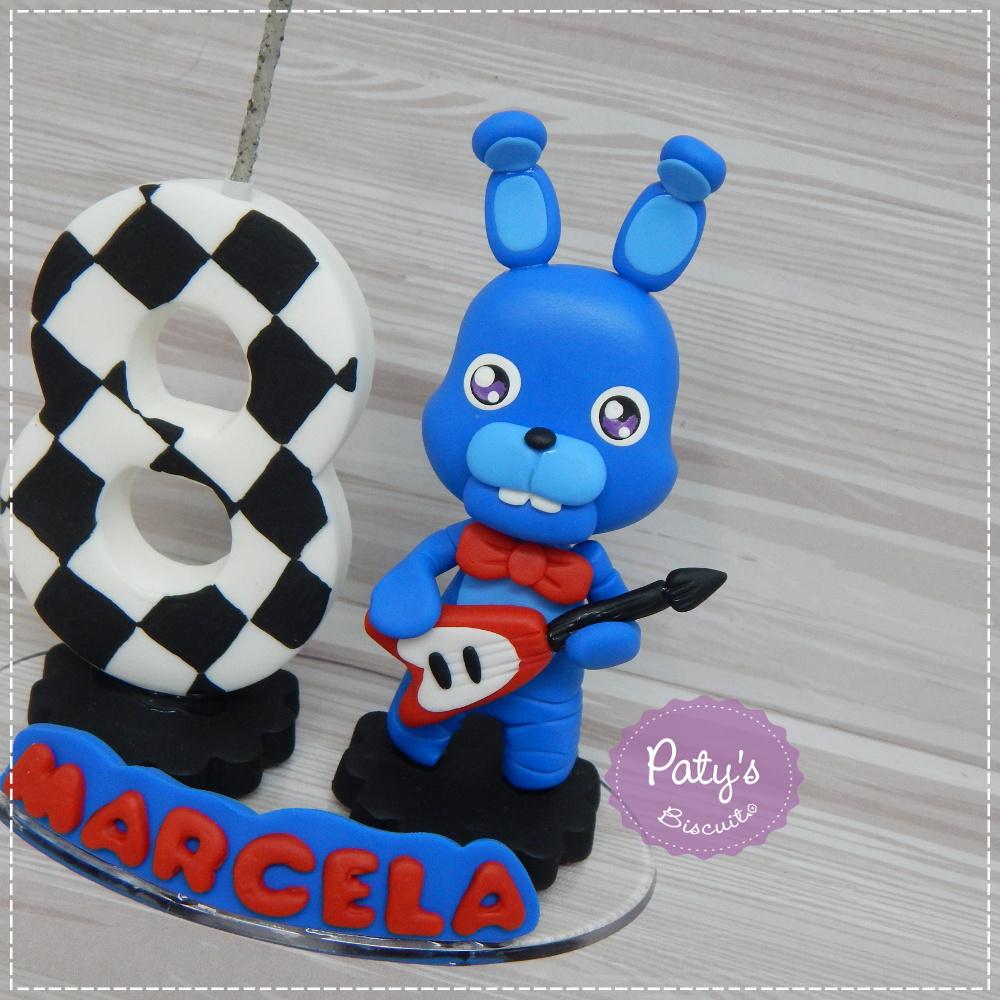 Topinho com Vela Bonnie - FNAF Adventure