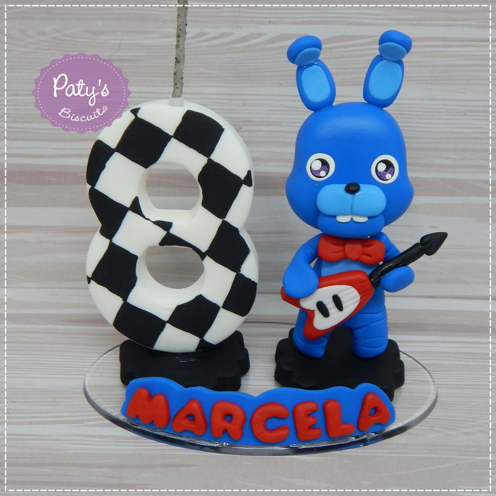 Topinho com Vela Bonnie - FNAF Adventure