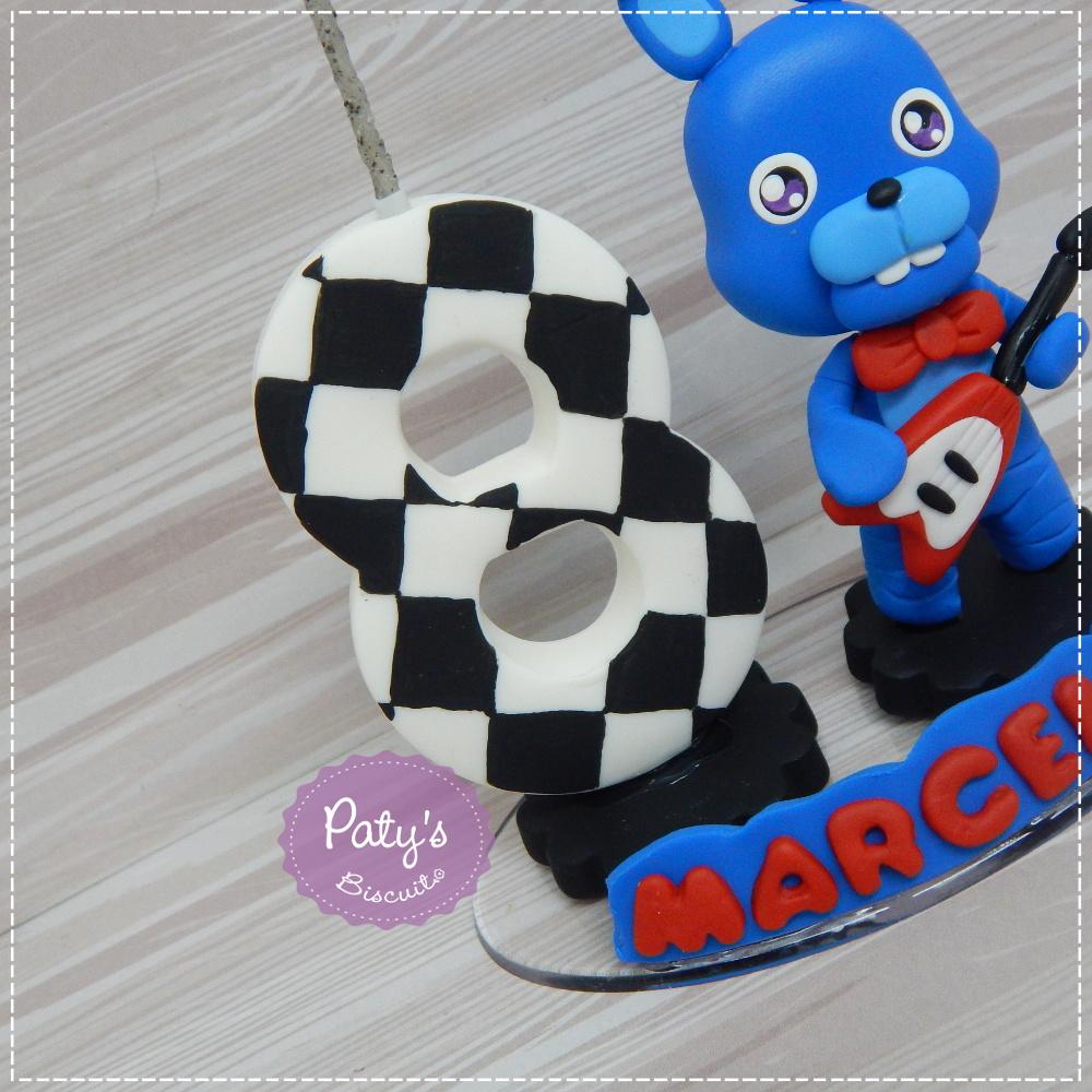 Topinho com Vela Bonnie - FNAF Adventure