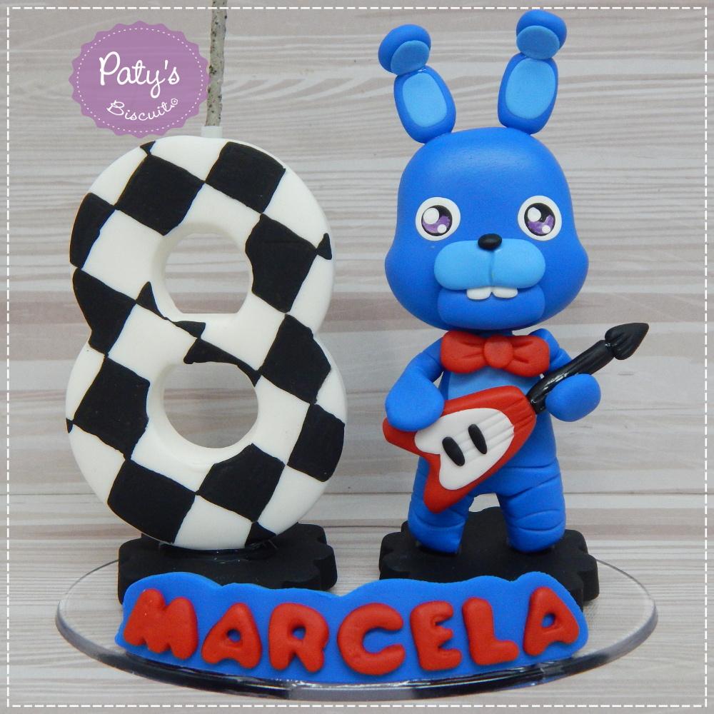 Topinho com Vela Bonnie - FNAF Adventure