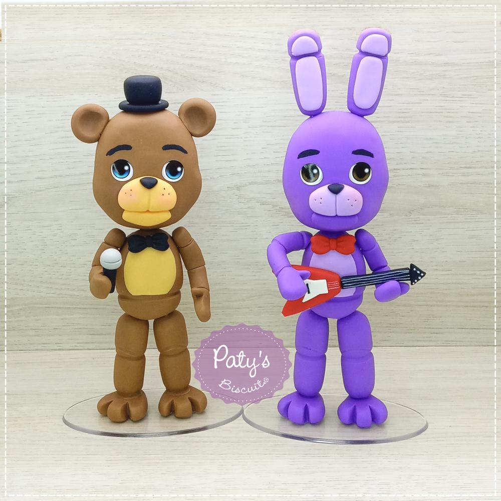 Miniatura decorativa FNAF 12cm (unitário)