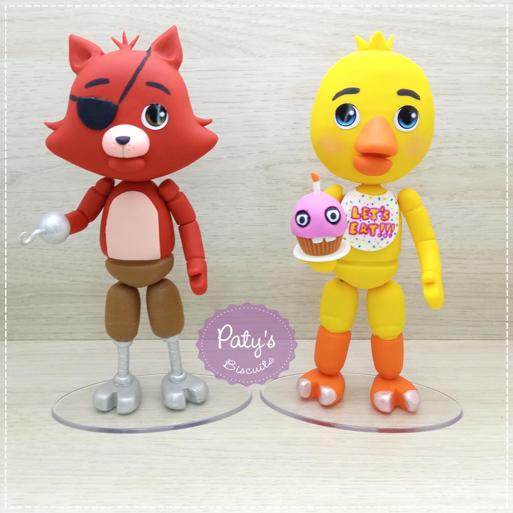 Miniatura decorativa FNAF 12cm (unitário)