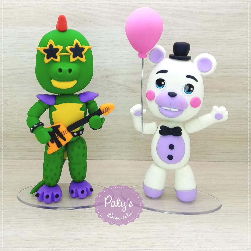 Miniatura decorativa FNAF 12cm (unitário)