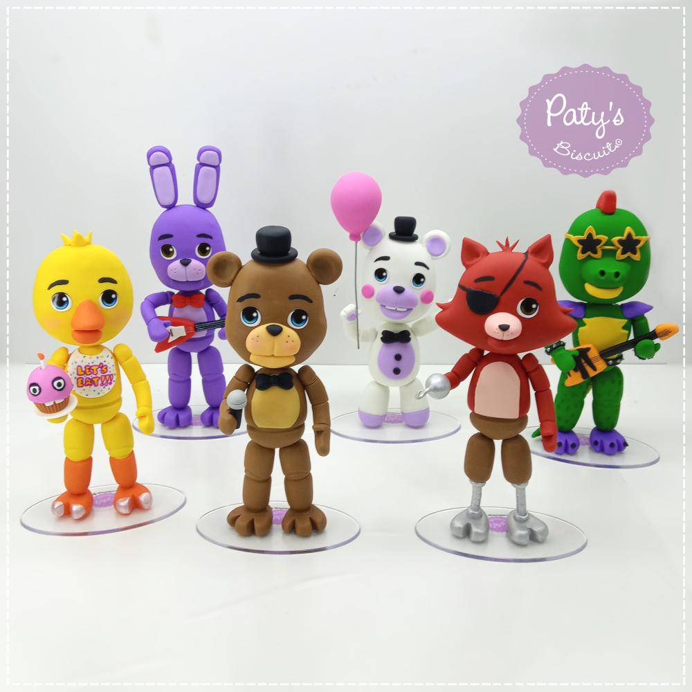 Miniatura decorativa FNAF 12cm (unitário)